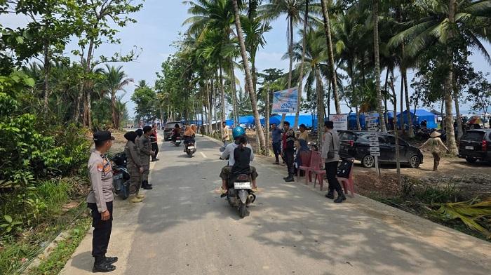 Polisi Patroli Intensif di Sejumlah Tempat Wisata Konawe Utara, Pastikan Libur Tahun Baru 2026 Aman