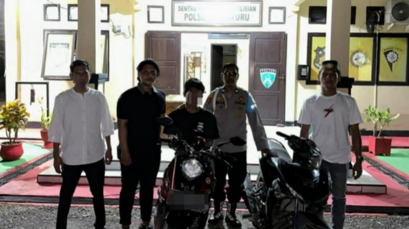 Polisi Tangkap Pelaku Pencurian Motor di Latambaga Kolaka Sulawesi Tenggara, Masih Kejar Rekannya