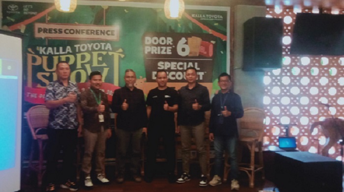 Promo Toyota Pupet Show di The Park Kendari Berlaku Sampai 12 Februari 2023, Cicil Mobil Rasa Tunai