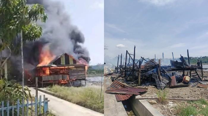 Rumah Hangus Terbakar di Poleang Tengah Bombana, Tak Ada Korban Jiwa, Kerabat Ungkap Sosok Pemilik