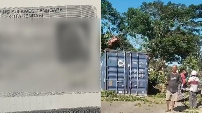 Sosok Pemotor Wanita Meninggal Dunia Usai Tertimpa Kontainer di Puuwatu Kendari Sulawesi Tenggara
