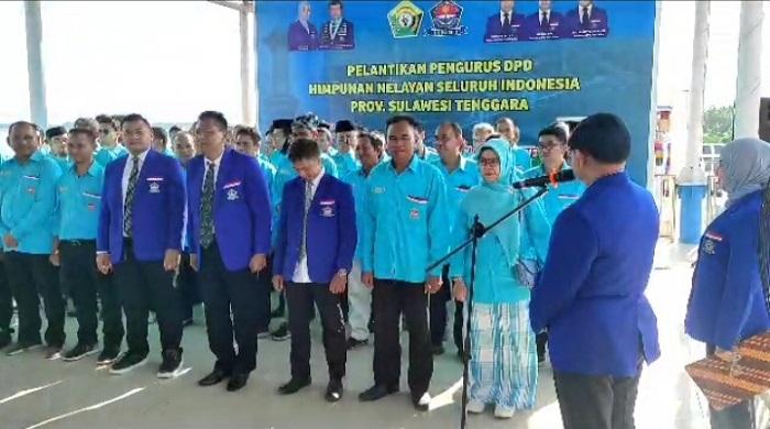 Sosok Yusrianto Dilantik Jadi Ketua DPD HNSI Sultra, Sebut Masih Banyak Tugas Sejahterakan Nelayan