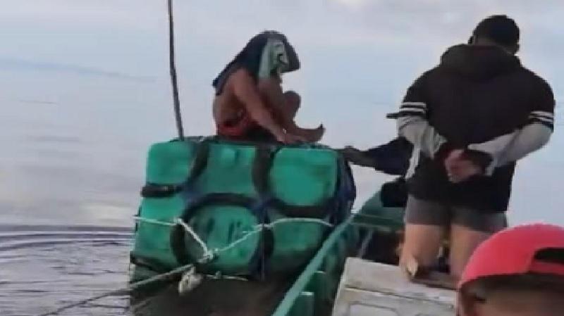 Hanya Modal Jeriken, Nelayan yang Hilang di Konawe Kepulauan Sulawesi Tenggara Ditemukan Selamat