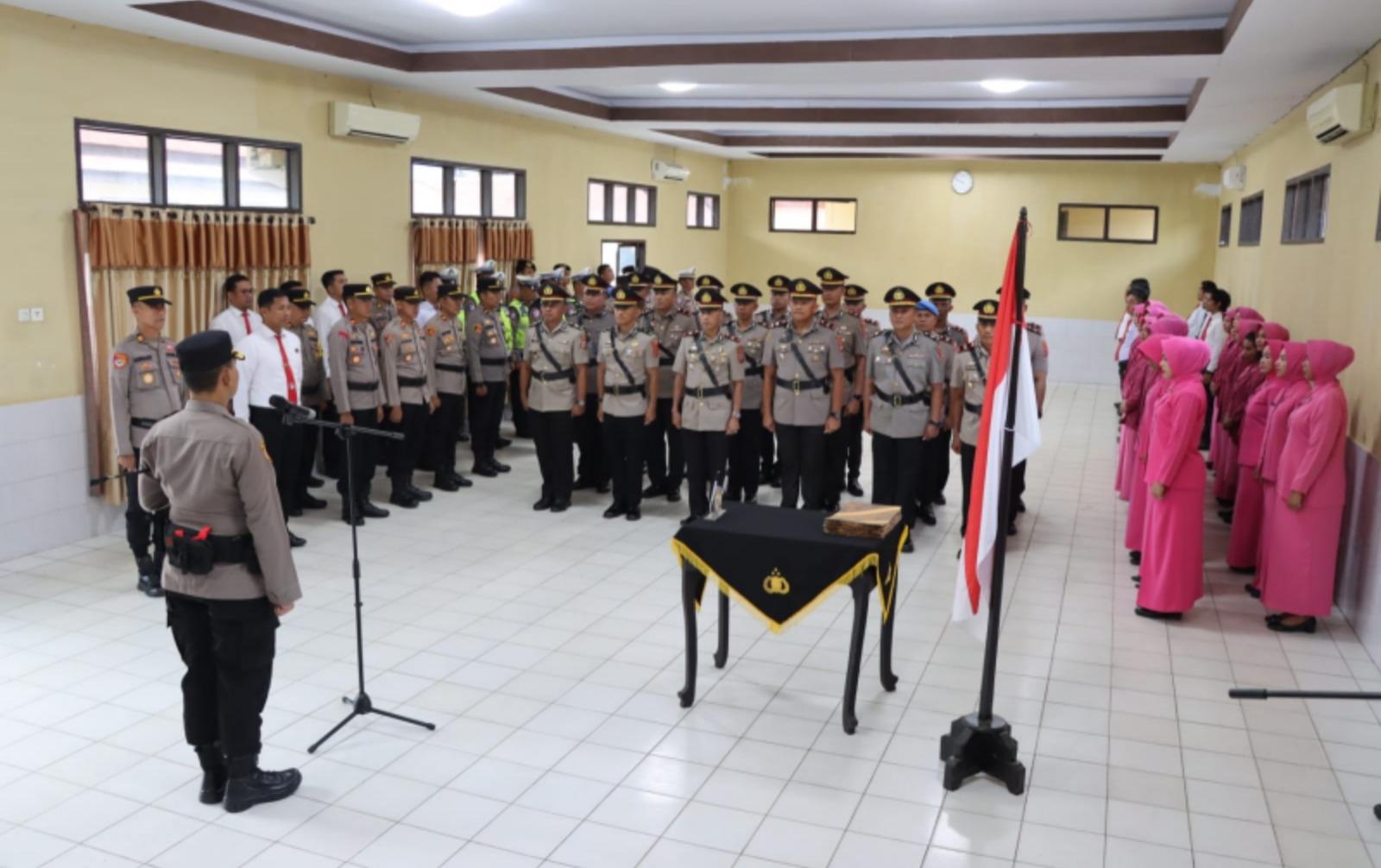 Nama-nama Kapolsek, Kasat, Kasi hingga Kabag Lingkup Polres Konawe Berganti