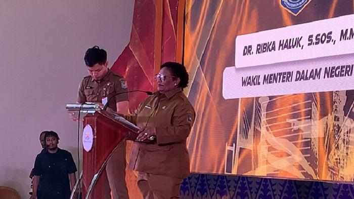 Hadiri Musrenbang Sultra di Baubau, Wamendagri Ribka: Rencana Pembangunan Daerah Selaras Nasional