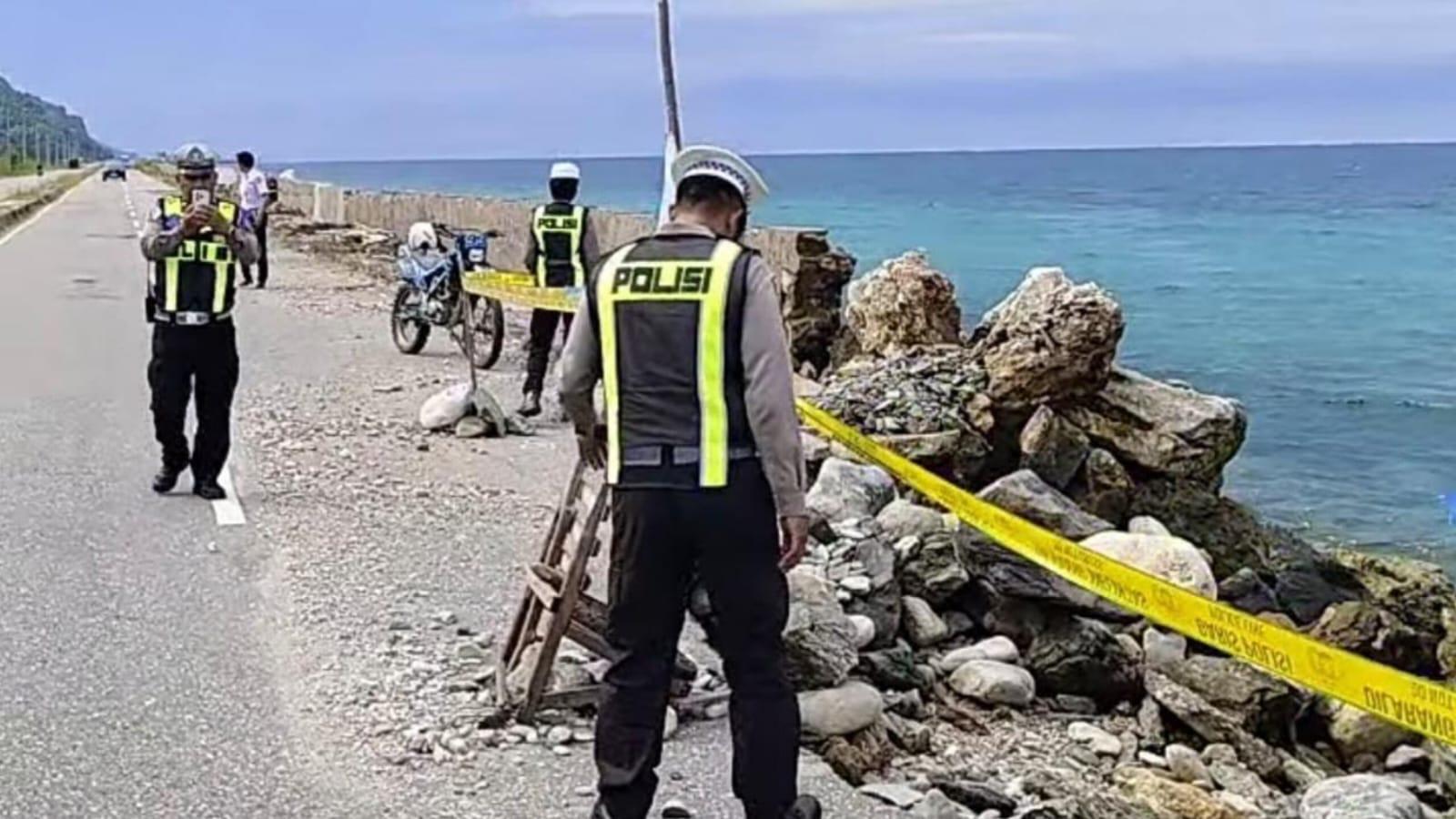 Waspada Jalan Berlubang di Bypass Kolaka Utara Sulawesi Tenggara, Pengendara Sering Kecelakaan