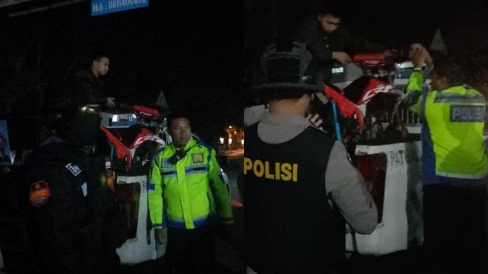 Polisi Bubarkan Aksi Balap Liar di Area Eks MTQ, Polresta Kendari Amankan 4 Motor Knalpot Brong