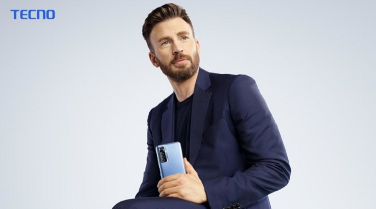 Gandeng Chris Evans jadi Global Brand Ambassador, TECNO Mobile Luncurkan TECNO Camon Series