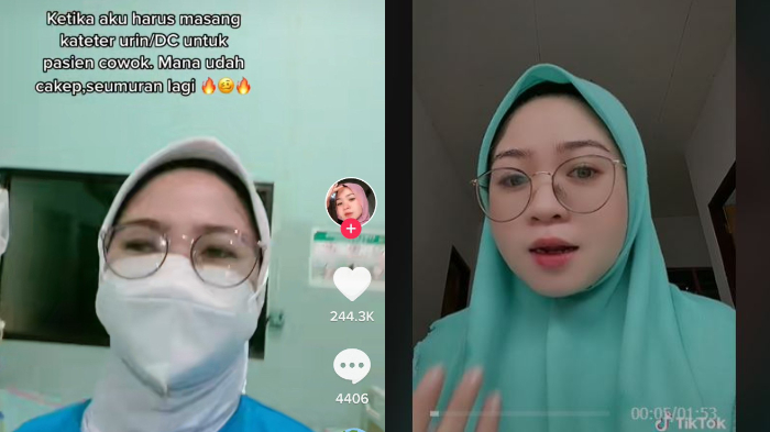 Viral TikTok Nakes Cewek Cerita Pasang Kateter Pasien Cowok hingga Dituduh Pelecehan: Mana Cakep