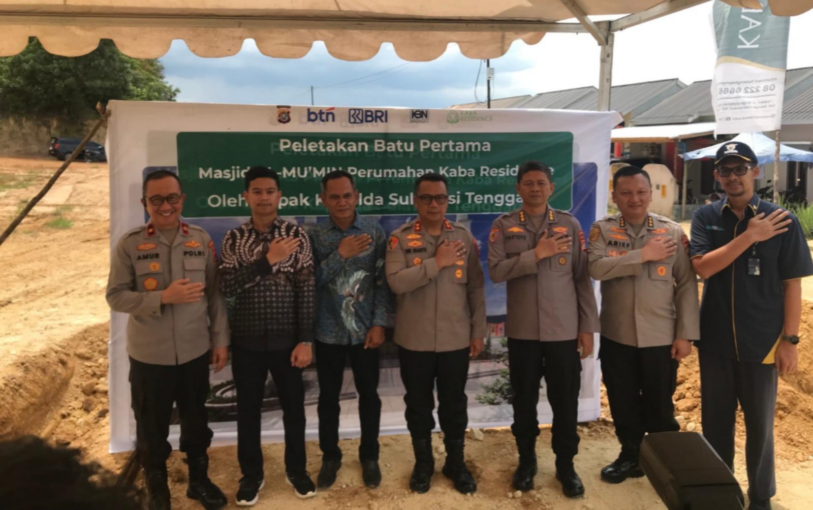 Rumah Subsidi Anggota Polri Sulawesi Tenggara Diresmikan, Kapolda Sultra Harap Dukung Kinerja Polisi