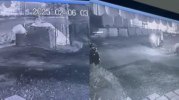 2 Pria di Laloeha Kolaka Curi Tegel dan Tabung Gas Elpiji di Depan Toko Bangunan Terekam CCTV