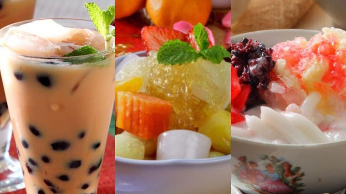 Resep Minuman Segar Buka Puasa: Teh Susu Bubble Karamel, Setup Buah Sarang Burung, dan Es Tebak