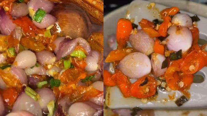 Resep Viral TikTok Oseng Bawang Merah, Makanan Simpel dan Unik dari Bawang Merah Utuh yang Ditumis