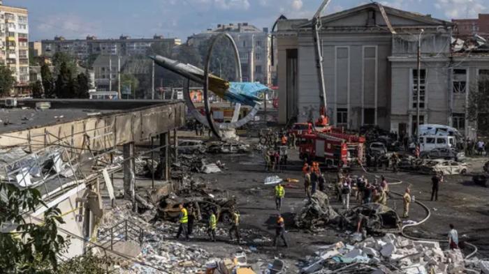 Update Perang Rusia Vs Ukraina Hari Ke-142: Rudal Pasukan Putin Hantam Gedung Sipil, 23 Orang Tewas