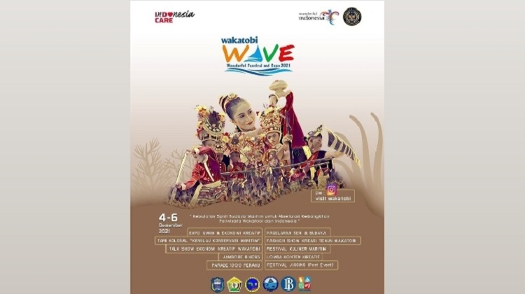 Sambut HUT Ke 18, Wakatobi Kembali Gelar Wakatobi WAVE 2021