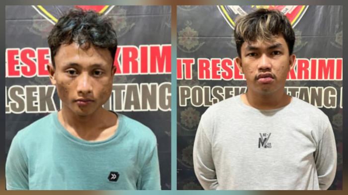 2 Pemuda di OKU Timur Ditangkap Polisi, Resahkan Pedagang Usai Curi Motor di Pasar Sidodadi