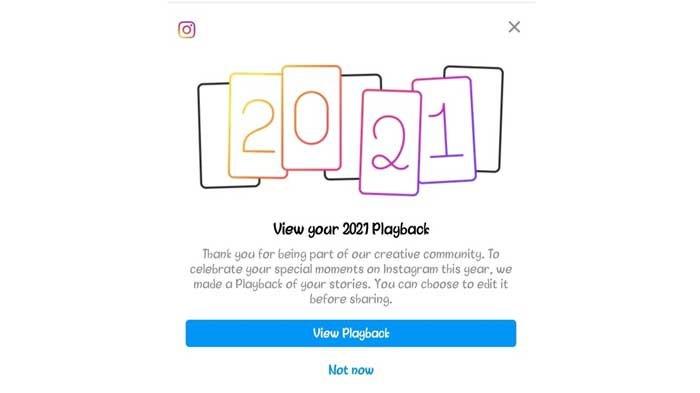 2 Cara Membuat Playback Kilas Balik 2021 di Instagram Story, Berikut Cara Mudah yang Bisa Dilakukan