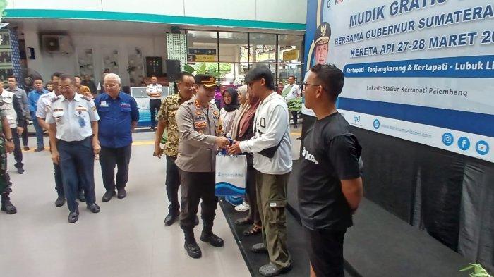 2.544 Orang Ikut Mudik Gratis Menggunakan Kereta Api, Tujuan Palembang-Lampung-Lubuklinggau