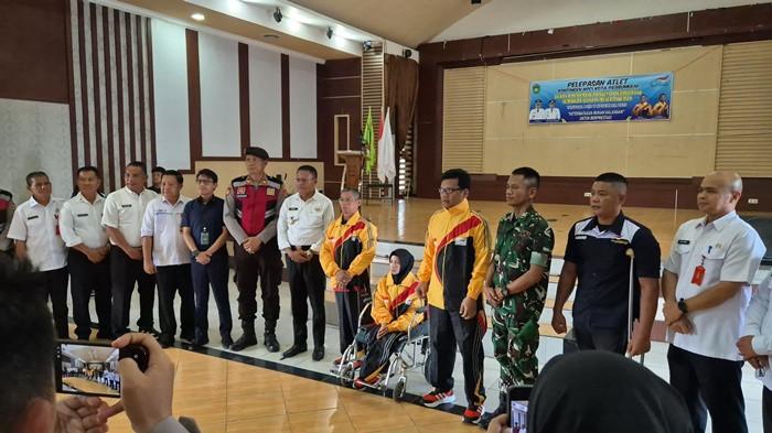 65 Atlet Paralympic Asal Prabumulih Siap Ukir Prestasi di Peparprov Muba, Arlan : Jaga Sportivitas