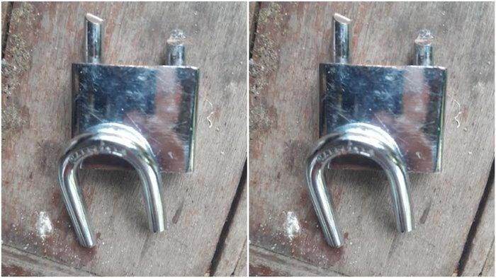 Pencurian Motor di Tanjung Batu Ogan Ilir, Pelaku Potong Gembok Kunci Tambahan