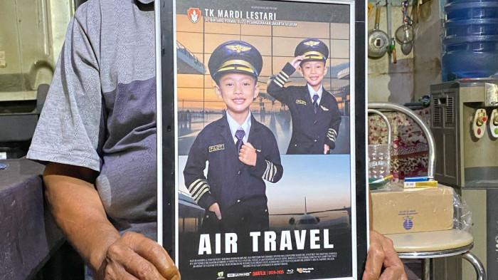 MENINGGAL DUNIA : Foto Alvaro Kiano Nugroho (6), bocah di Bintaro, Pesanggrahan, Jakarta Selatan, yang hilang kini ditemukan sudah meninggal dunia