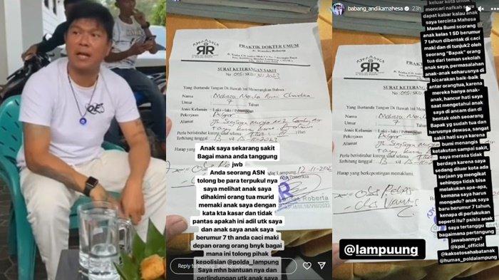 Andika Kangen Band Ngamuk, Anak Diintimidasi Wali Siswa hingga Alami Trauma, Kini Lapor Polisi
