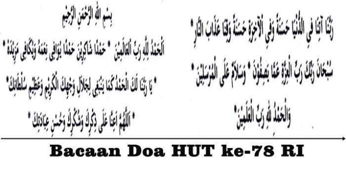 Kumpulan Naskah Doa Doa Peringatan Hari Proklamasi Kemerdekaan Ri Pada
