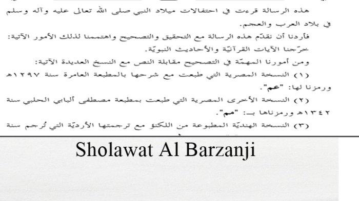 Bacaan Al Barzanji Lengkap PDF, Ada Tulisan Arab, Latin dan Terjemahan