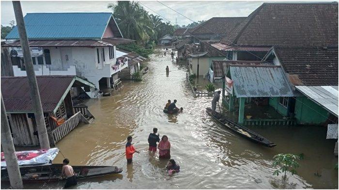 Banjir di Muratara Rendam 20 Ribu Rumah Penduduk 6 Wilayah Kecamatan, Akses Penghubung Putus