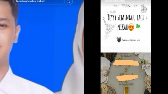Kisah wanita bernama Aca viral di TikTok setelah mengaku batal menikah H-4 dengan calon suami, padahal sudah pilih resign dari kerjaan, sang calon suami kini sudah menikahi wanita lain. Tangkapan layar TikTok @perikeciil diambil pada Rabu (29/10/2025).