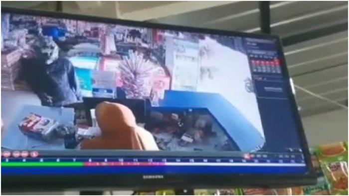 Bawa Senjata Api, Kawanan Perampok Satroni Warung Sekaligus Agen BRI Link di Sukarami Palembang