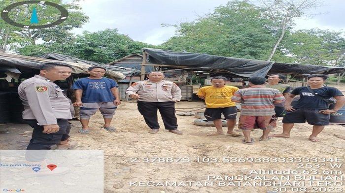 Berantas Illegal Refinery, Polda Sumsel Lakukan Sosialisasi Hingga Pembongkaran di Muba
