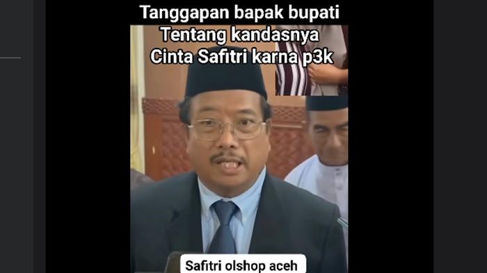 Respon Bupati Aceh Singkil Soal PPPK Ceraikan Safitri Istrinya Jelang Dilantik: Harus Dirujukkan