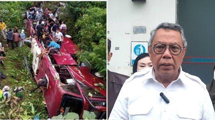 Kata Walikota Tangsel Soal Biaya Pengobatan Korban Bus PO Duta Wisata yang Terjun ke Sungai di Guci