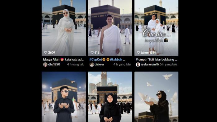 Cara Edit Foto di Makkah Depan Kabah Pakai Gemini AI dan Teks Prompt AI