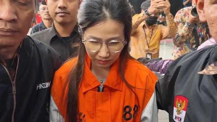 TERSANGKA KASUS SUAP- Cory Erin Hardi, satu dari pihak swasta yang terlibat kasus dugaan suap yang terjaring dalam Operasi Tangkap Tangan (OTT) Bupati Muara Enim, Edison