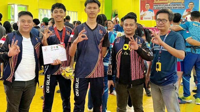 Dua Atlet Gulat OKU Selatan Raih Medali Perak dan Perunggu di Ajang Porprov XV Sumsel 2025