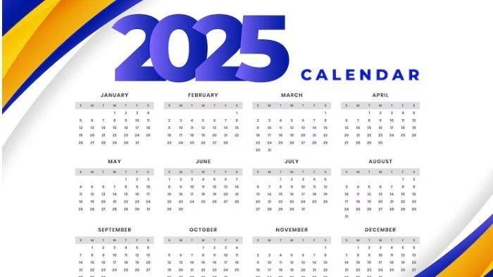 Daftar Hari Libur Nasional Kalender 2025, Lengkap Jadwal Cuti Bersama dan Lebaran Idul Fitri 1446 H