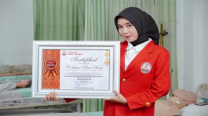 Sosok Delima Ayu Sari,  Mahasiswi UKB Terpilih Jadi Duta Kesehatan Masyarakat Sumsel 2023–2024