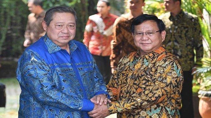 Demokrat Gabung Koalisi Prabowo, SBY Siap Pasang Badan, Tawarkan AHY Jadi Cawapres?