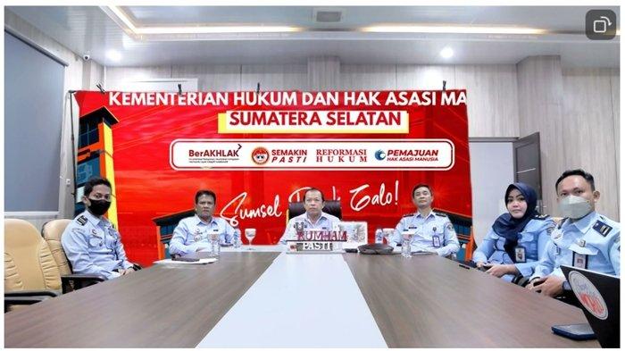 Hadiri Dies Natalis ke-58 Poltekip, Kakaknwil Kemenkumham Sumsel Dengarkan Arahan Wamenkumham