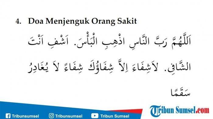 Bacaan Doa Menjenguk Orang Sakit Lengkap Tulisan Latin dan Terjemahan Bahasa Indonesia