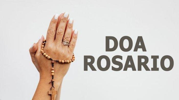 Doa Rosario Hari Jumat 31 Oktober 2025 Peristiwa Sedih, Lengkap Susunannya