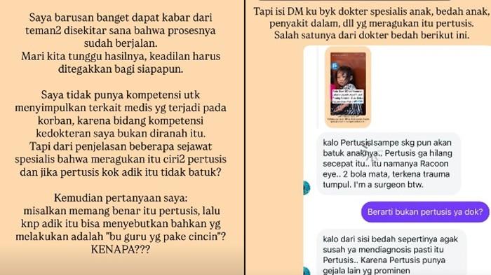 Dokter Gigi, Mirza Mangku Anom menyoroti kasus siswi SD Negeri 150