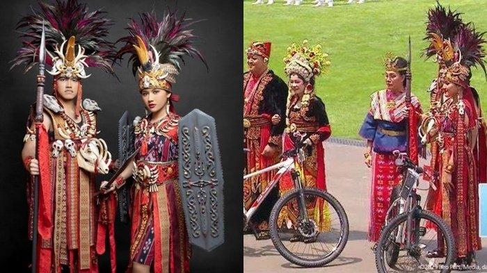 Dapat Sepeda dari Jokowi, Inilah Alasan Kaesang Pilih Baju Adat Kawasaran di Upacara HUT ke-78 RI