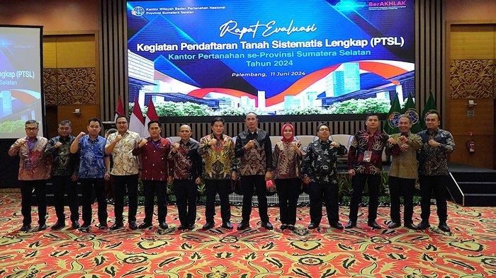 Kantor Pertanahan Kota Palembang Upayakan Strategi Percepatan PTSL 2024, Target 100 Persen Tahun Ini