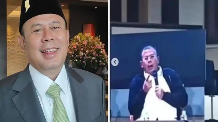 PERNYATAAN PEJABAT VIRAL - Foto kolase Cucun Syamsurijal dalam kegiatan konsolidasi Satuan Pelayanan Pemenugan Gizi (SPPG) MBG se-Kabupaten Bandung, Jawa Barat, Wakil Ketua DPR RI itu menyebut Program makan bergizi gratis (MBG) tidak memerlukan ahli gizi. Kini sosoknya viral dan menuai kontroversi.