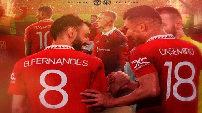 H2H Manchester City vs Manchester United : 8 Kali Bertemu di Piala FA , Pasukan Erik ten Hag Unggul