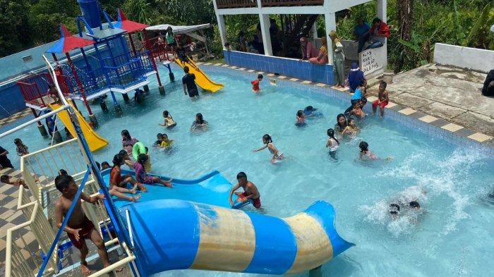 Harga Tiket Lestari Swimming Pool di OKU Timur, Ramai Dikunjungi Saat Libur Lebaran