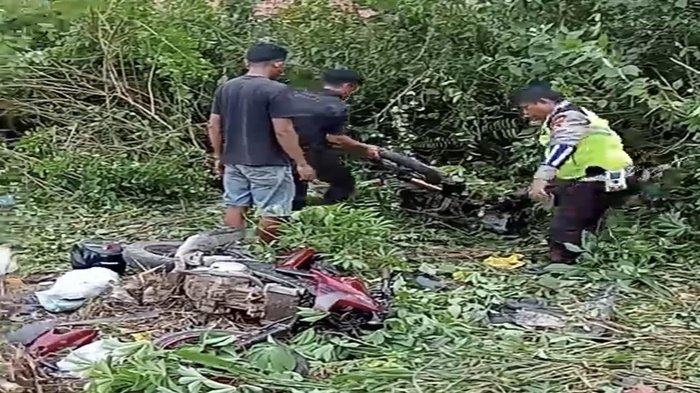 BREAKING NEWS: Kecelakaan Pajero Sport VS 3 Motor di Jalintim Muba, 3 Orang Dikabarkan Tewas